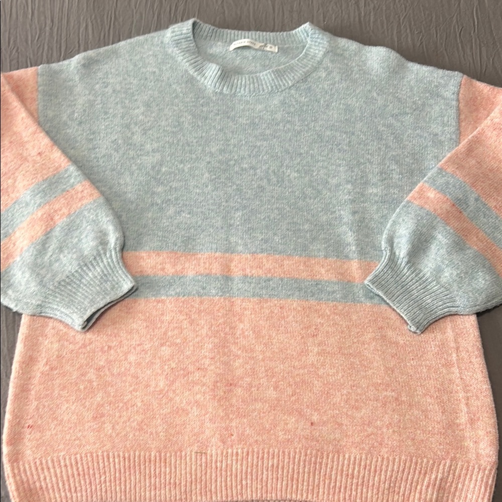 Altar'd State Blue and Pink Sweater